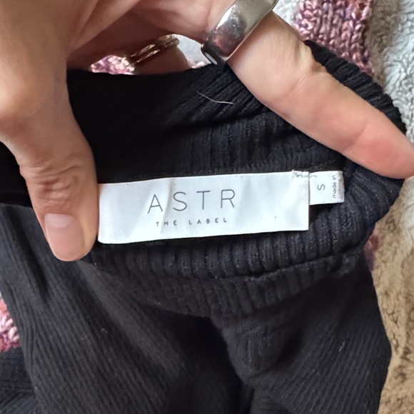 Astr Black Cutout Turtleneck Sweater - Picture 3 of 5